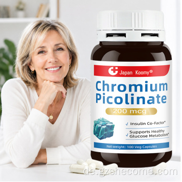 Shecome Chromium Picolinate Kapseln Glukosestoffwechsel